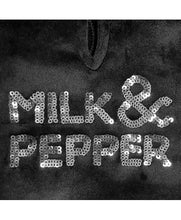 Load image into Gallery viewer, Milk and Pepper Velvet Tank Oslo black and pink