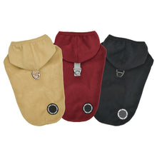 Load image into Gallery viewer, PUPPIA ZUKO  Winter mock neck shirts with integrated harness