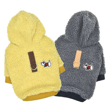 Load image into Gallery viewer, PUPPIA LASTA Winter hooded shirts with integrated harness