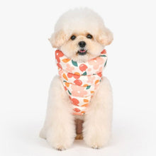 Load image into Gallery viewer, PUPPIA HIBISCUS Flower Pattern Full Zip Up Vest with integrated harness