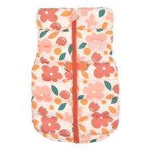 Load image into Gallery viewer, PUPPIA HIBISCUS Flower Pattern Full Zip Up Vest with integrated harness