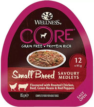 Load image into Gallery viewer, Wellness Core Savoury Medley Chicken And Beef Small Breed Dog Food