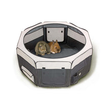 Load image into Gallery viewer, Karlie Canvas Playpen Smart Top Lounge