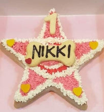 Load image into Gallery viewer, Wendy's Frosted Star Shape Cake for Dogs & Cats - Personalised