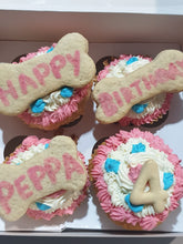 Load image into Gallery viewer, Wendy's Box of 4 Frosted  Cupcakes for Dogs