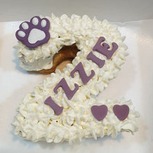 Load image into Gallery viewer, Wendy's Frosted Number 2 shape Cake for Dogs & Cats - Personalised