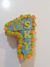 Load image into Gallery viewer, Wendy's Frosted Number 1 shape Cake for Dogs & Cats - Personalised