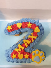 Load image into Gallery viewer, Wendy&#39;s Frosted Number 2 shape Cake for Dogs &amp; Cats - Personalised
