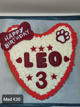 Load image into Gallery viewer, Wendy's Frosted Heart Shape Cake for Dogs & Cats - Personalised