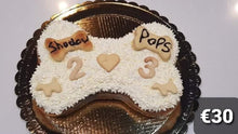 Load image into Gallery viewer, Wendy's Frosted Bone Shape Cake for Dogs - Personalised