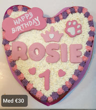 Load image into Gallery viewer, Wendy's Frosted Heart Shape Cake for Dogs & Cats - Personalised