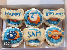 Load image into Gallery viewer, Wendy's Box of 6 Frosted  Cupcakes for Dogs