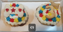 Load image into Gallery viewer, Wendy's Box of 2 Frosted  Cupcakes for Dogs