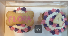 Load image into Gallery viewer, Wendy's Box of 2 Frosted  Cupcakes for Dogs