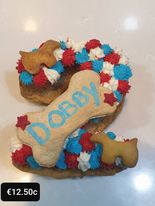 Load image into Gallery viewer, Wendy's Frosted Number 2 shape Cake for Dogs & Cats - Personalised