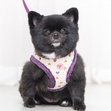 Load image into Gallery viewer, PINKAHOLIC HEART PATTERN HARNESS AND LEAD