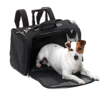 Load image into Gallery viewer, Dog/Cat Karlie Smart Trolley carrier - Black 52 x 26 x 34cm Max Load 15kg