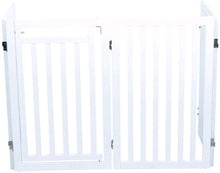 Load image into Gallery viewer, Dog Barrier with Door, 4 parts 60-160cm × 81 cm