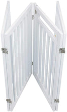 Load image into Gallery viewer, Dog Barrier with Door, 4 parts 60-160cm × 81 cm