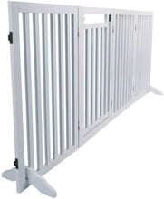Load image into Gallery viewer, Dog Barrier with Door, 4 parts 60-160cm × 81 cm