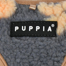 Load image into Gallery viewer, PUPPIA Doudou Bean Printed Flowers Grey and Roses Ren harness