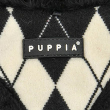 Load image into Gallery viewer, Puppia DIAMOND PATTERN HARNESS Jaden Black with Matching Lead