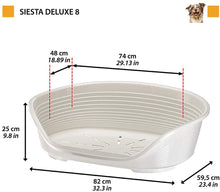 Load image into Gallery viewer, Ferplast Plastic Dog/Cat Bed Siesta deluxe 8