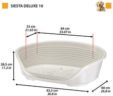 Load image into Gallery viewer, Ferplast Plastic Dog/Cat Bed Siesta deluxe 10