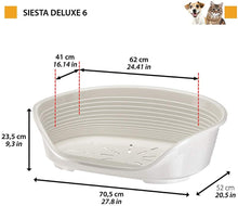 Load image into Gallery viewer, Ferplast Plastic Dog/Cat Bed Siesta deluxe 6