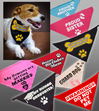 Load image into Gallery viewer, Personalised Printing on Bandanas