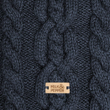 Load image into Gallery viewer, Milk & Pepper Donovan Twisted Pullover- Ecru, Grey, Rose, Marine, Khaki