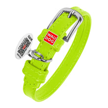 Load image into Gallery viewer, WAUDOG Glamour Leather Dog Collar 9mm/15mm/20mm/25mm/35mm