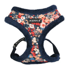 Load image into Gallery viewer, PUPPIA FLOWER PATTERN HARNESS and MATCHING LEAD