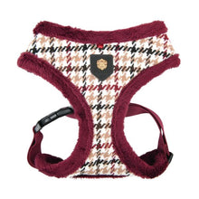 Load image into Gallery viewer, PUPPIA HOUNDSTOOTH PATTERN HARNESS