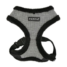 Load image into Gallery viewer, PUPPIA HOUNDSTOOTH PATTERN HARNESS and lead