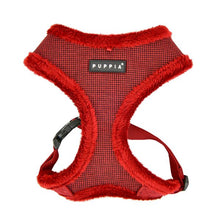Load image into Gallery viewer, PUPPIA HOUNDSTOOTH PATTERN HARNESS and lead
