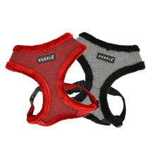 Load image into Gallery viewer, PUPPIA HOUNDSTOOTH PATTERN HARNESS and lead