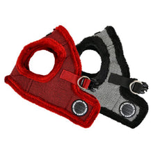 Load image into Gallery viewer, PUPPIA HOUNDSTOOTH PATTERN HARNESS and lead