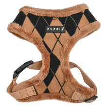Load image into Gallery viewer, PUPPIA DIAMOND PATTERN HARNESS Beige