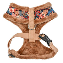 Load image into Gallery viewer, PUPPIA FLOWER PATTERN HARNESS and MATCHING LEAD