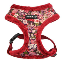 Load image into Gallery viewer, PUPPIA FLOWER PATTERN HARNESS and MATCHING LEAD