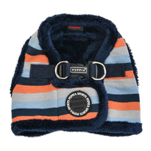 Load image into Gallery viewer, PUPPIA STRIPED SOFT HARNESS and matching lead
