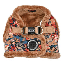 Load image into Gallery viewer, PUPPIA FLOWER PATTERN HARNESS and MATCHING LEAD