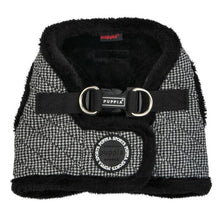 Load image into Gallery viewer, PUPPIA HOUNDSTOOTH PATTERN HARNESS and lead included