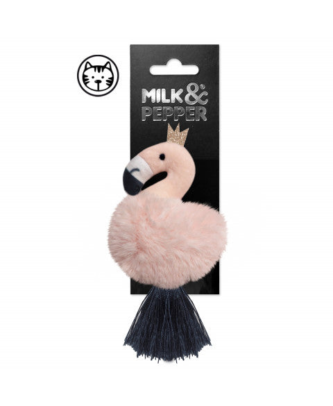 Milk & Pepper Little FlamingoToy for Cats