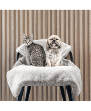 Load image into Gallery viewer, Milk & Pepper Velvet Opera Plaid Blanket