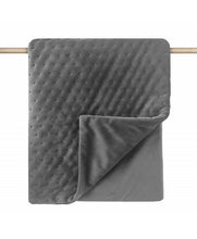 Load image into Gallery viewer, Milk & Pepper Velvet Opera Plaid Blanket