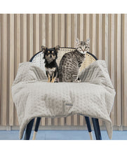 Load image into Gallery viewer, Milk & Pepper Velvet Opera Plaid Blanket