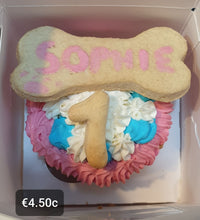Load image into Gallery viewer, Wendy's Frosted  Single Birthday Cupcake for Dogs