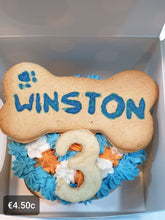 Load image into Gallery viewer, Wendy's Frosted  Single Birthday Cupcake for Dogs